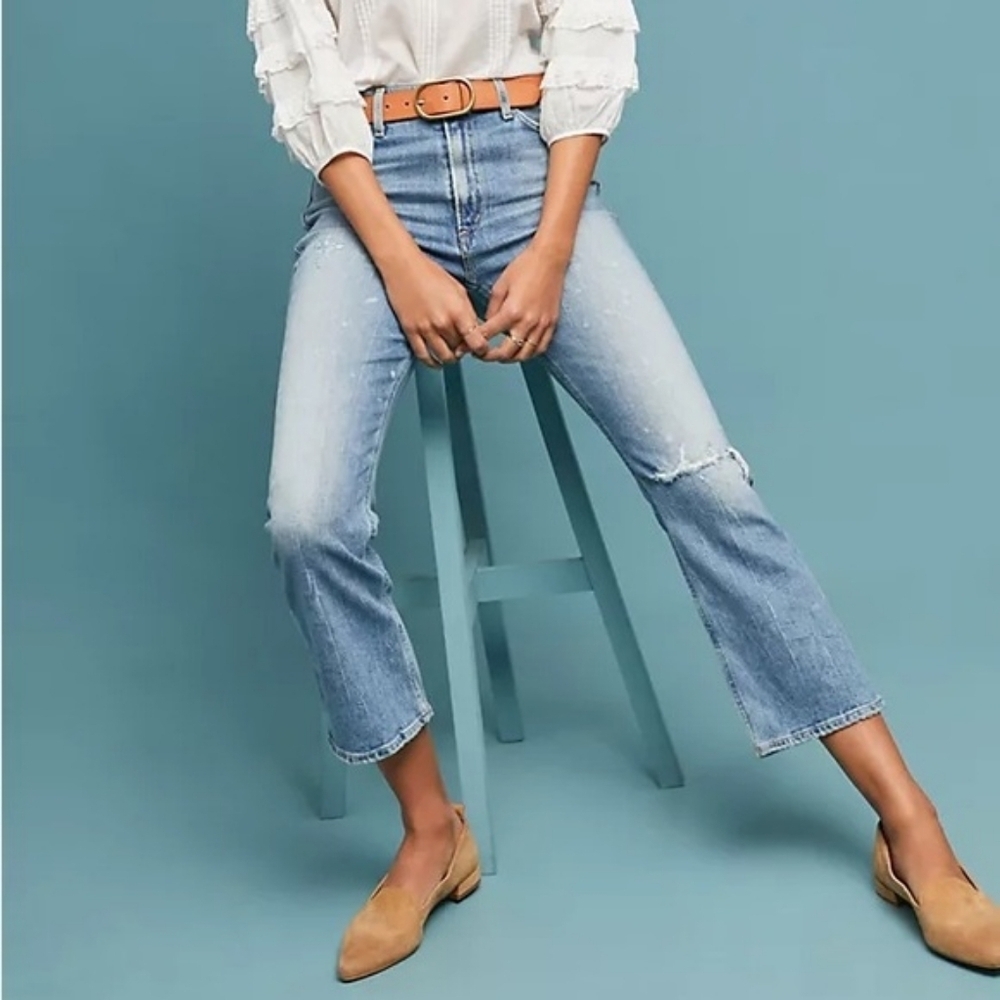 Citizens of Humanity Demy Ultra High-Rise Cropped Flare Jeans